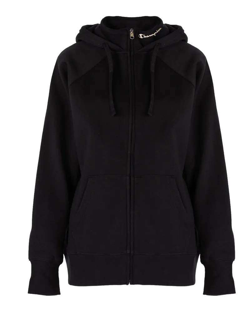Champion Sweatshirt Damen schwarz Schwarz