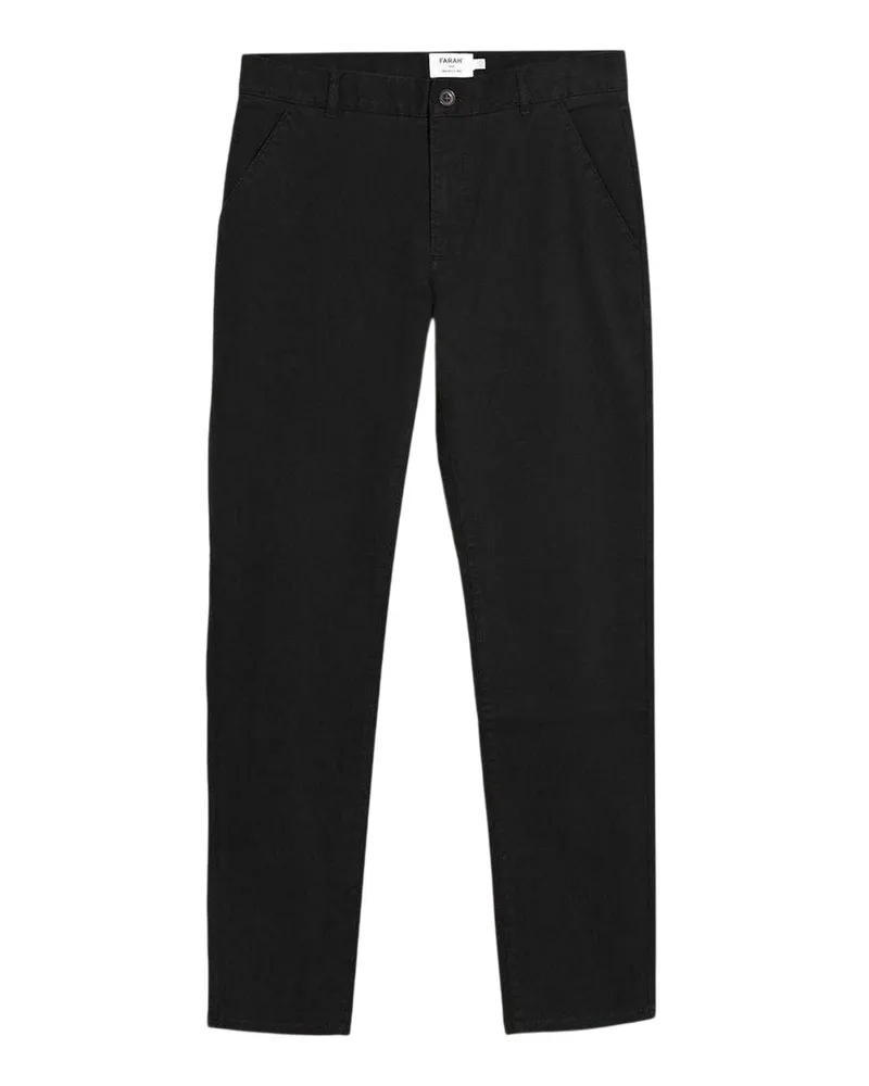 Farah 1920 Chino für Herren (Schwarz Schwarz