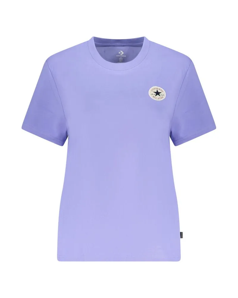 Converse Viola Baumwollmix Damen T-Shirt Lila