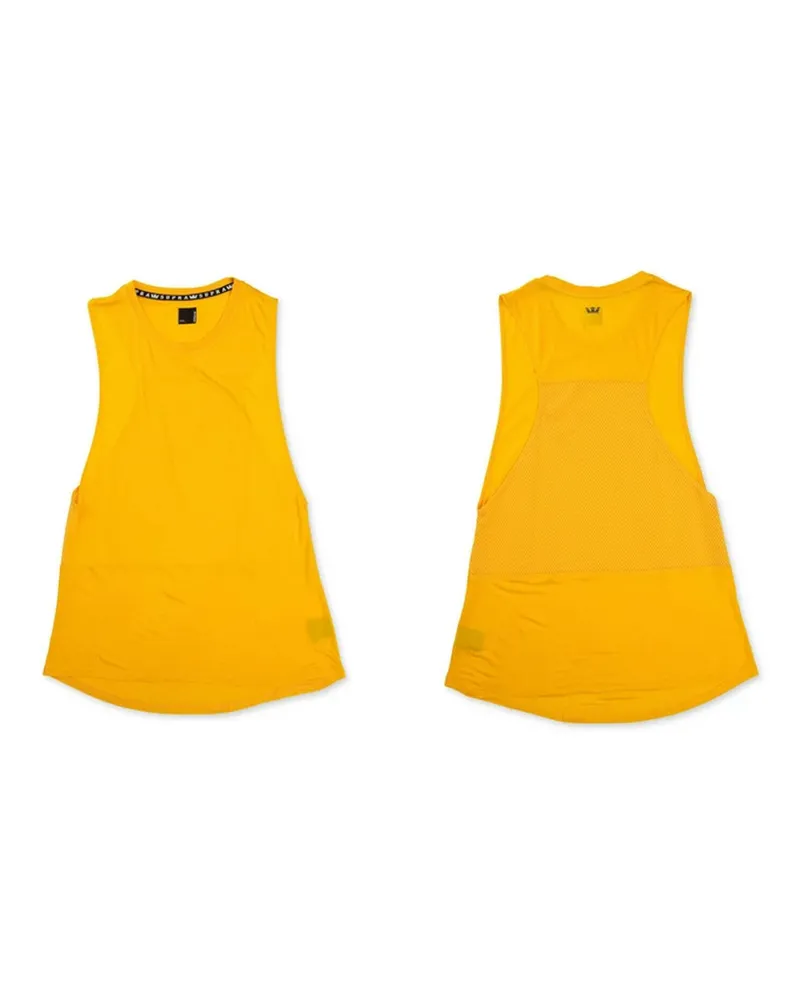 Supra Footwear liehen sich Muskel -Tank -Top -MENS -Gelegenheitstrainingsweste 192182 811 aus Gelb