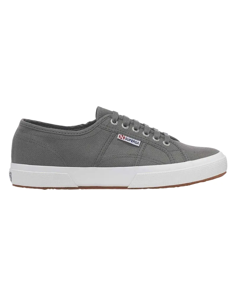 Superga 2750 Cotu Classic" Freizeitschuhe für Damen, Canvas (Graugrün Grau