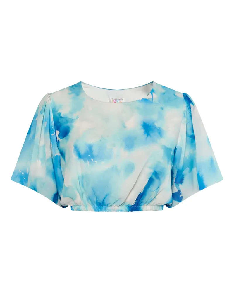 IZIA Bluse mit Batikmuster für Damen - Mehrfarbig Mehrfarbig