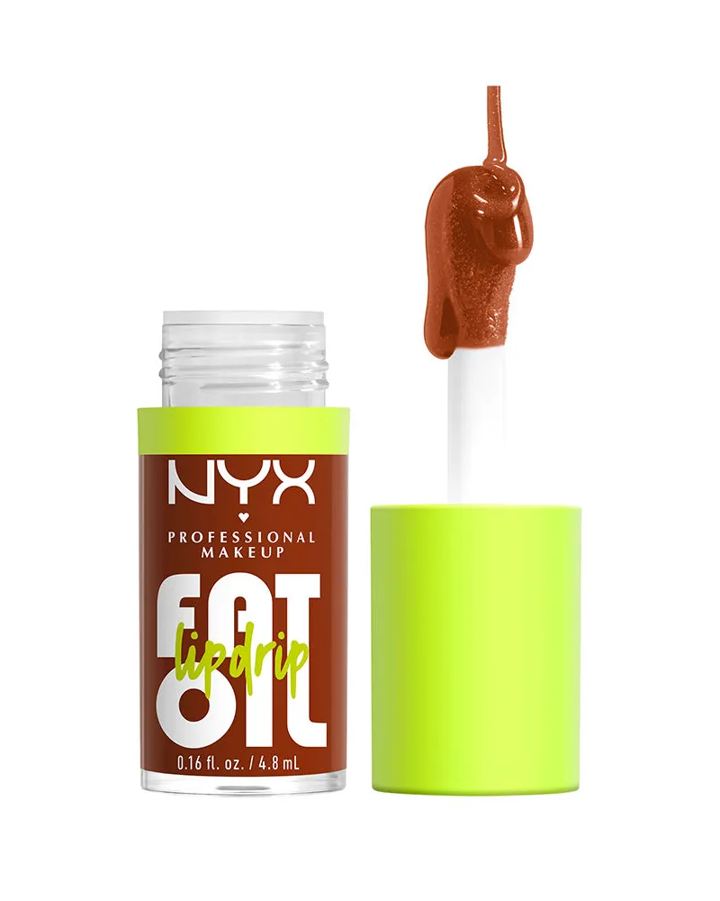 NYX Cosmetics Fat Oil Lippentropfen #scrollin 4,8 ml 