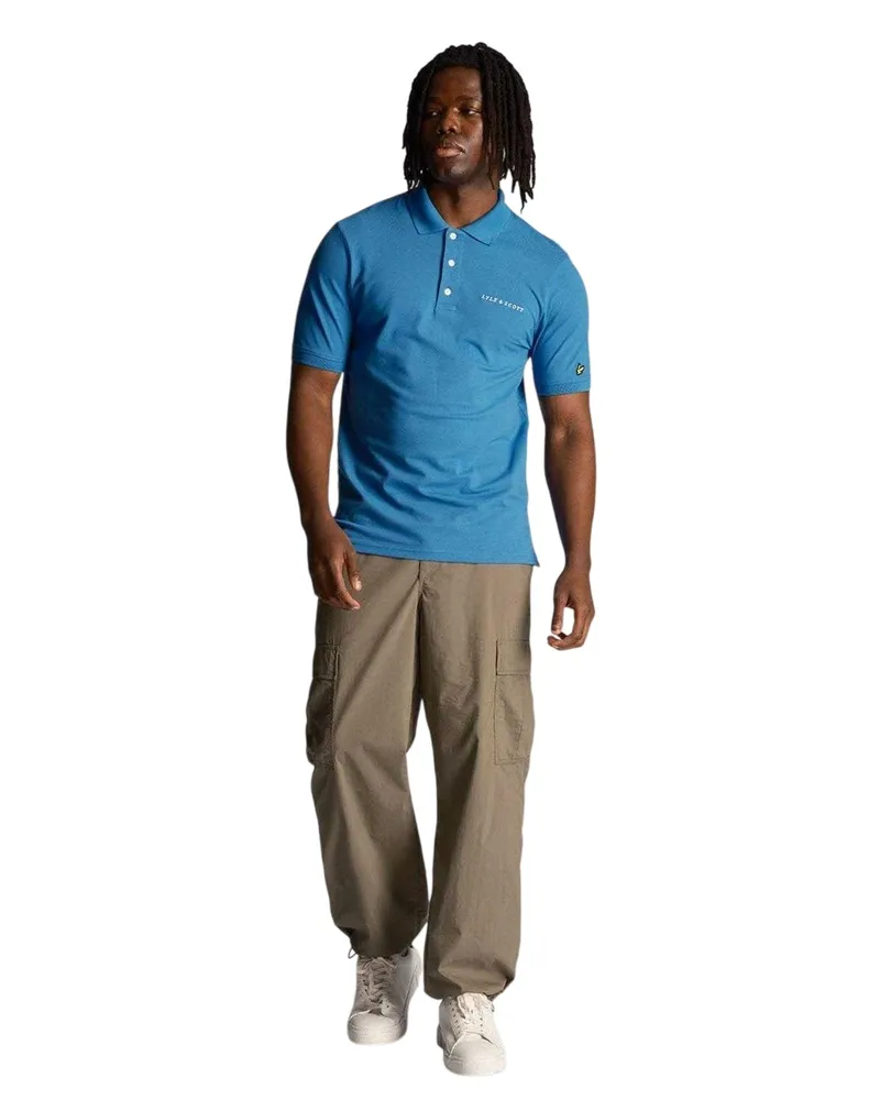 Lyle & Scott Poloshirt für Herren (Blau Blau