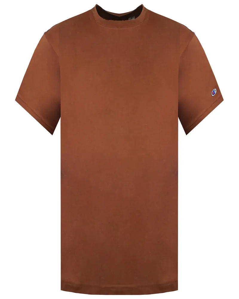 Champion Einfaches Herren Braun T-Shirt Braun