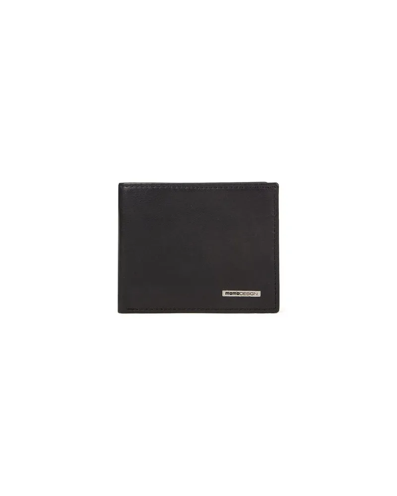 MOMO DESIGN Geldbörse Schwarz Schwarz