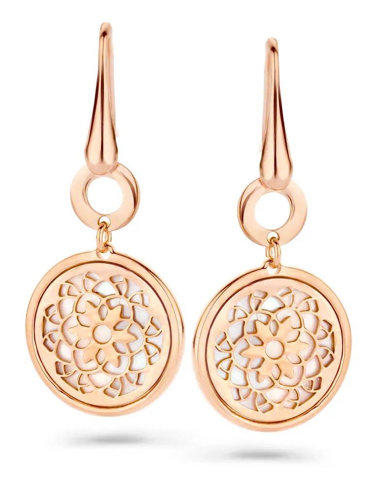 Orphelia Madelene' Damen 925er Sterling Silber Ohrringe - Rose ZO-7163/RG Rosé