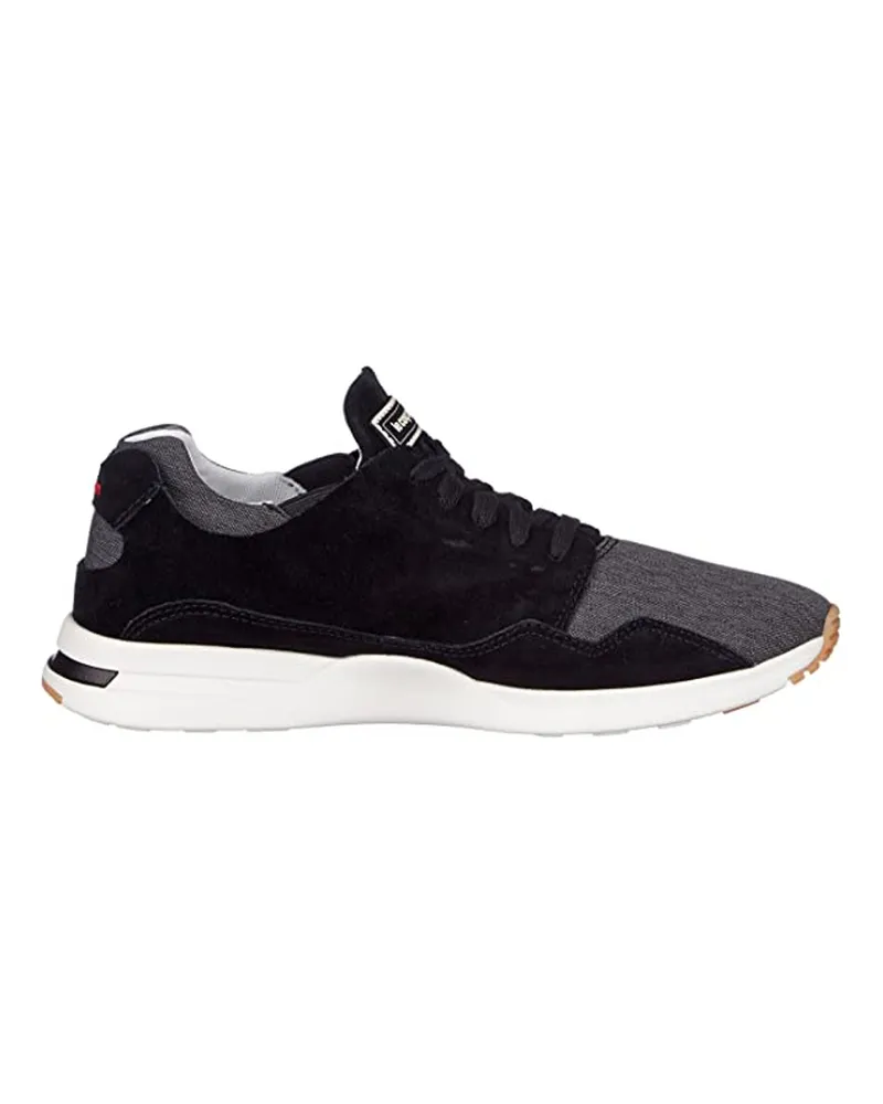Le coq sportif LCS r Pure Summer Craft Mens Black Trainer Schwarz