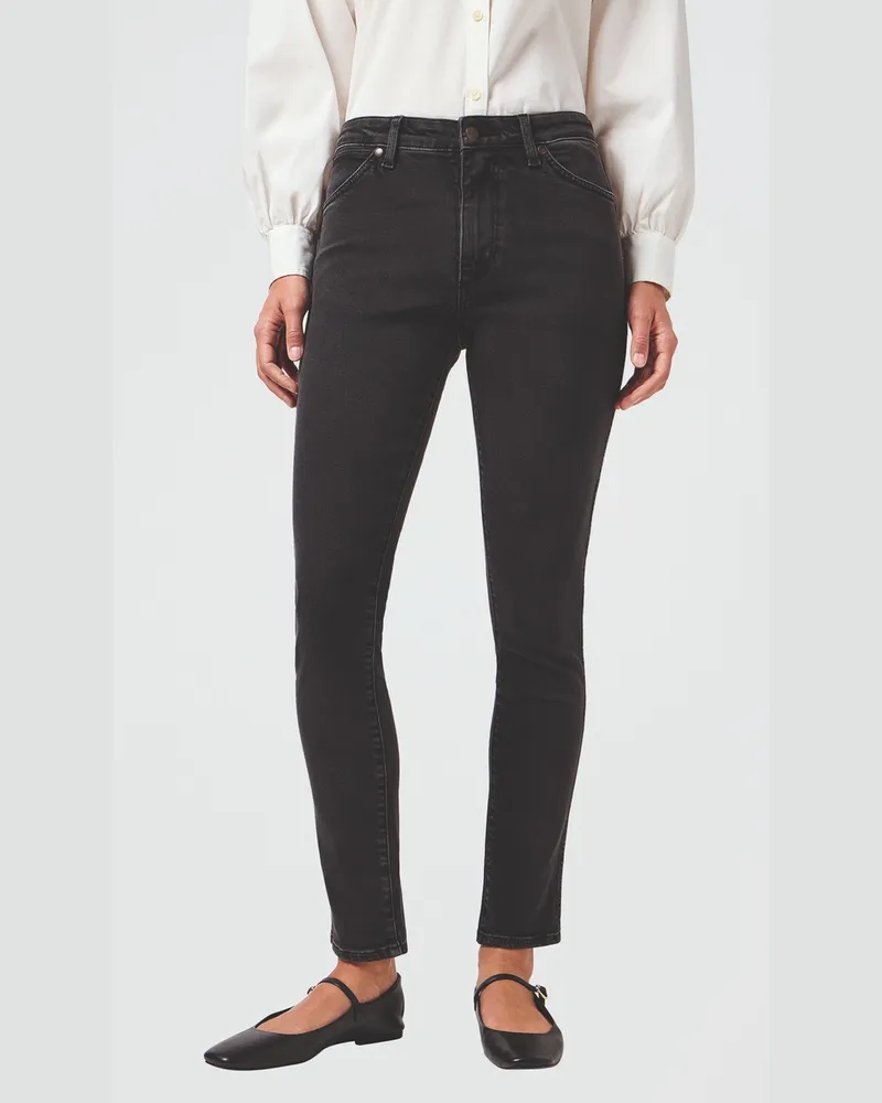 Wrangler Sienna Sultry Blackout Jeans - Schwarz Schwarz