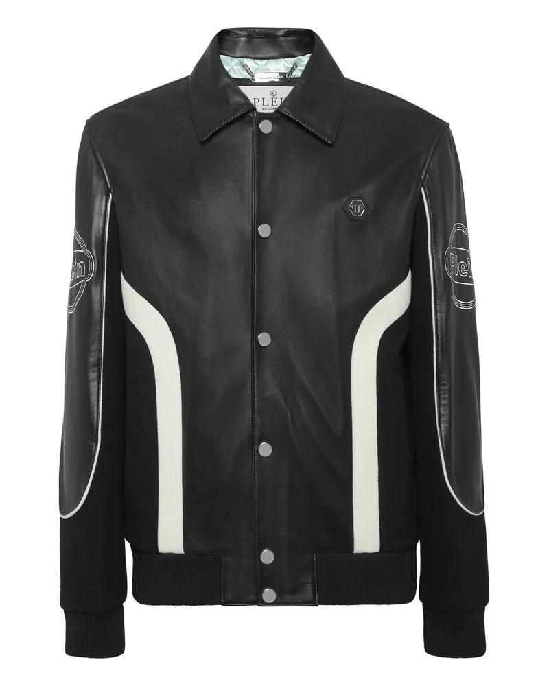 Philipp Plein Bomberjacke Schwarz