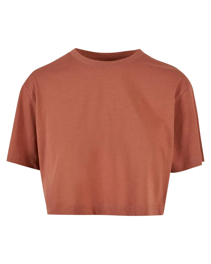 Urban Classics kurzes T-Shirt für Damen (Terrakotta Braun