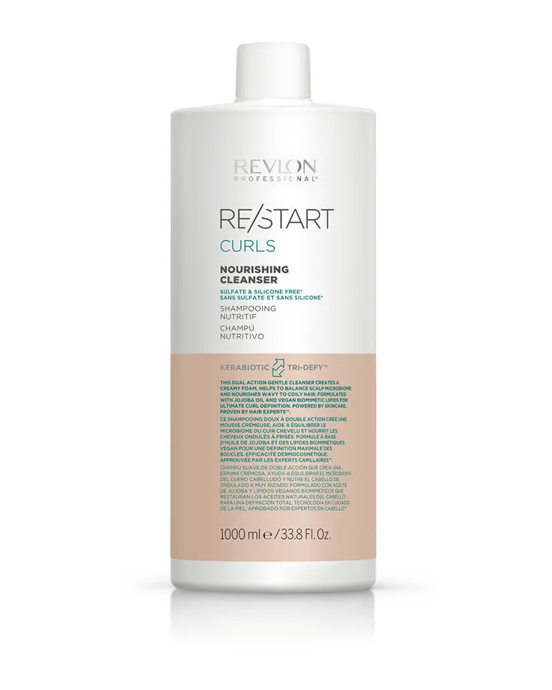Revlon Re-start Curls Nourishing Cleanser 1000 ml 