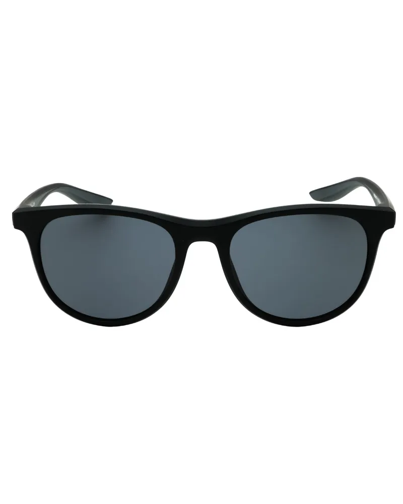 Nike Wave Mattschwarze Sonnenbrille Schwarz