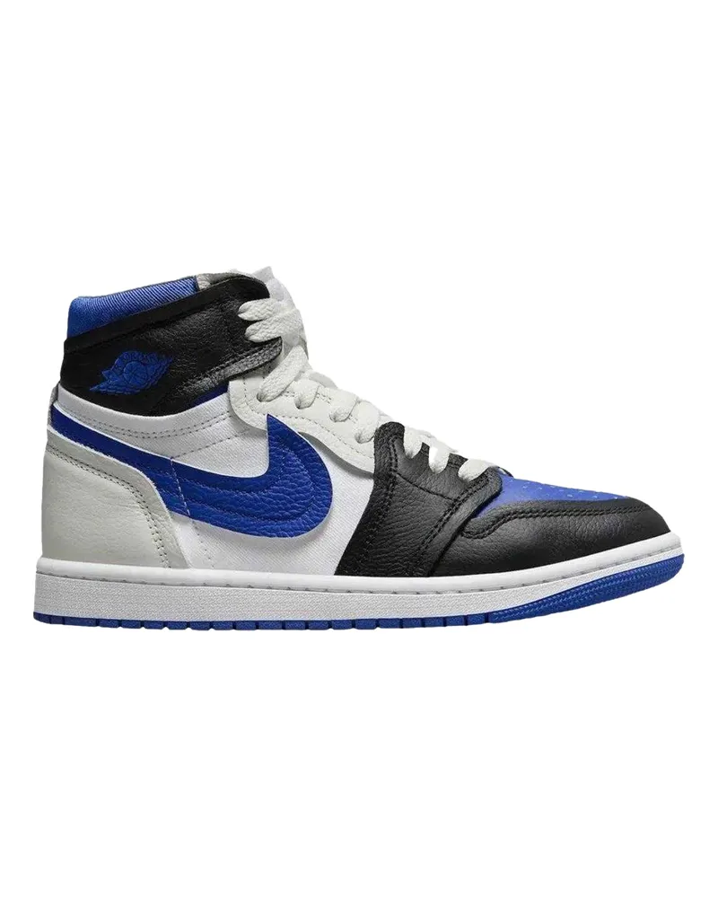 Nike Air Jordan 1" Sneaker für Damen, Leder (Weiß/Schwarz/Blau Weiß