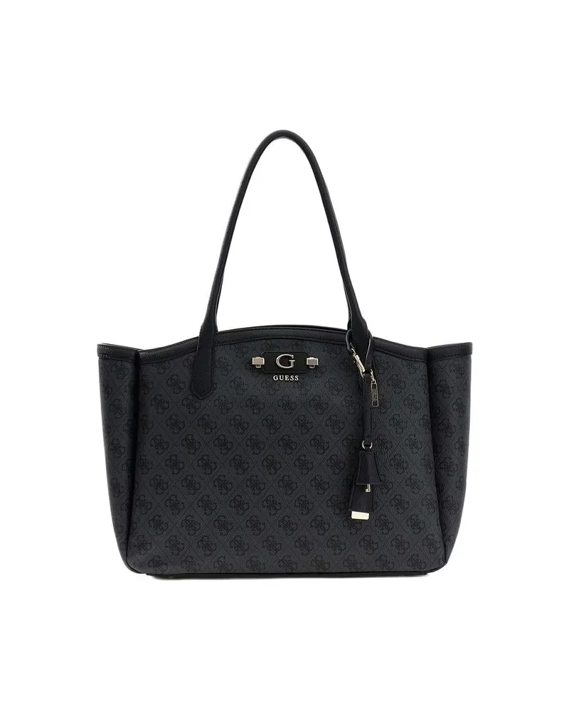 Guess Tasche Kohle-Logo Dunkelgrau