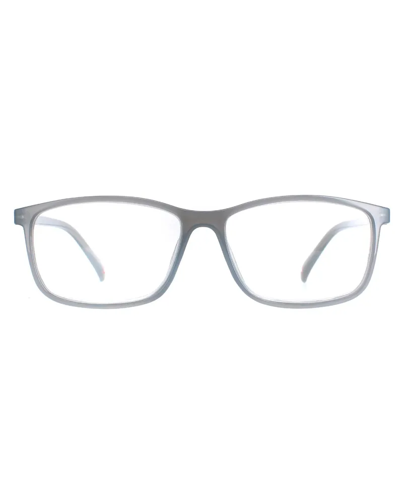 Montana Rechteckige Unisex-Brille Grau Grau