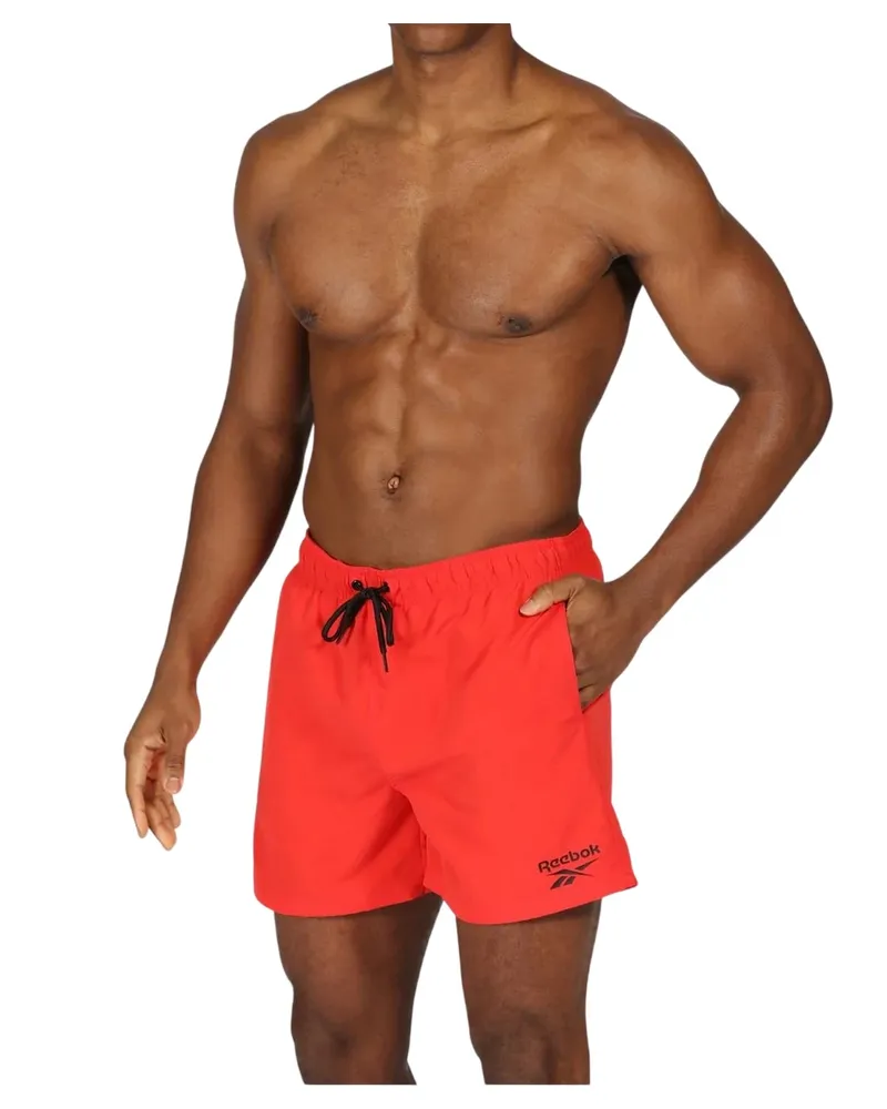 Reebok Yale" Badeshorts für Herren (Rot Rot