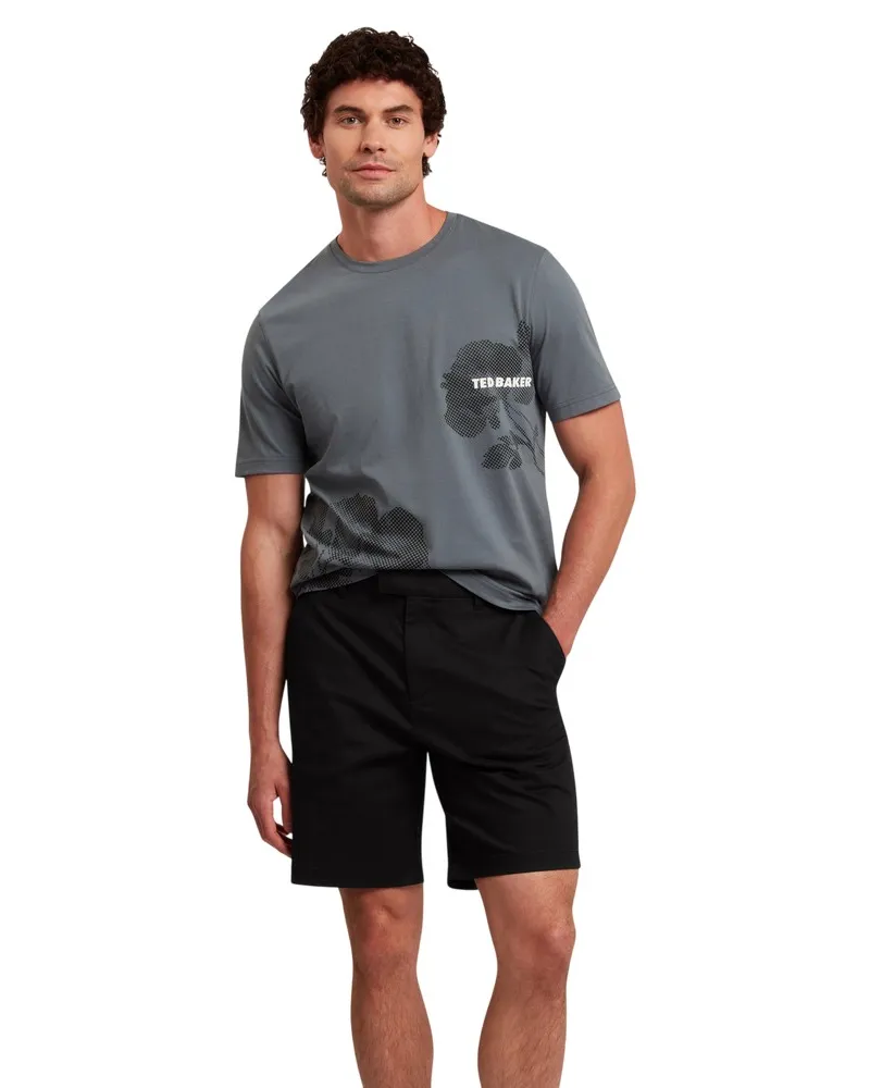 Ted Baker Chino Kurze Hose für Herren (Schwarz Schwarz