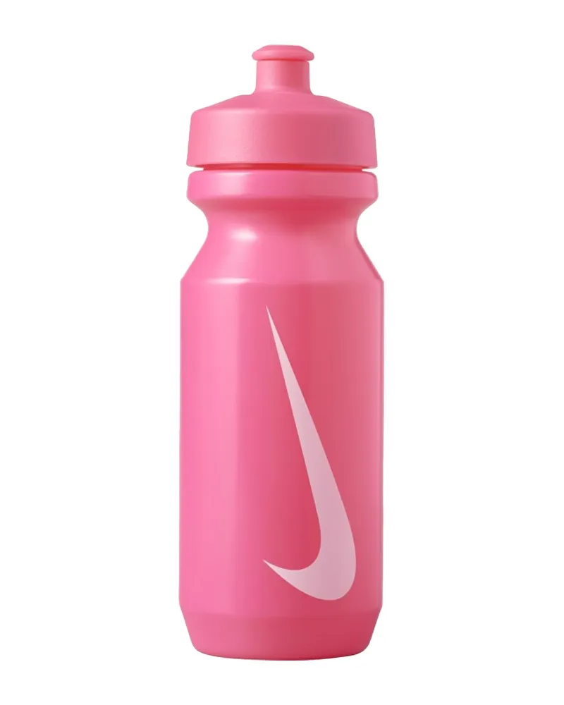 Nike Wasserflasche, Weite Trinköffnung, 650ml (Pink/Weiß Rosa
