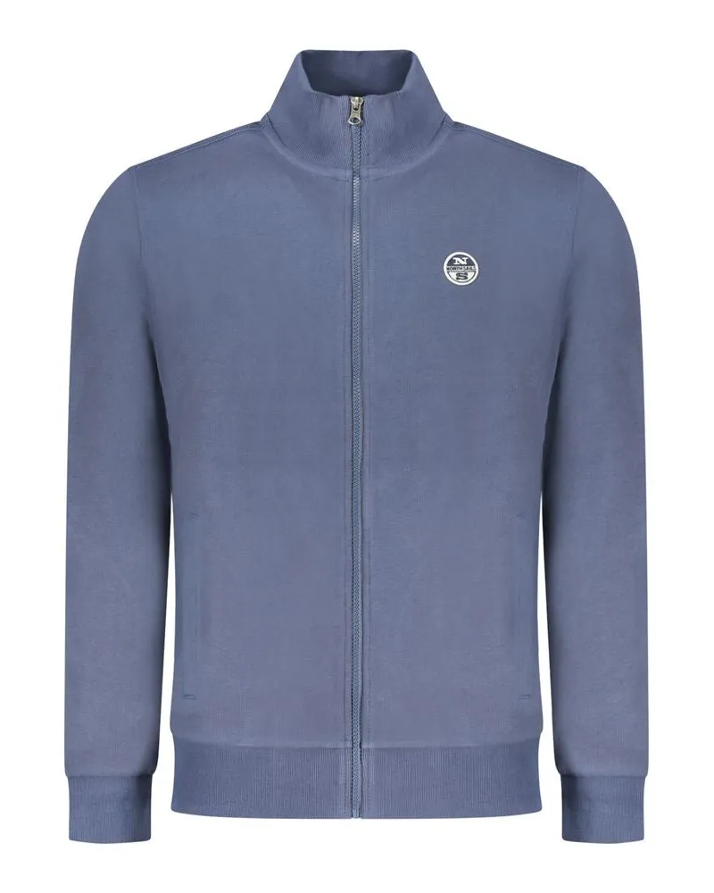 North Sails Verde Baumwoll Herren Sweatshirt Blau