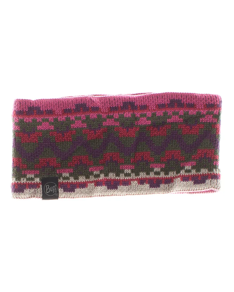 BUFF Lifestyle 93100 Lässiger gedrehter Strickkragen für Damen Fuchsia