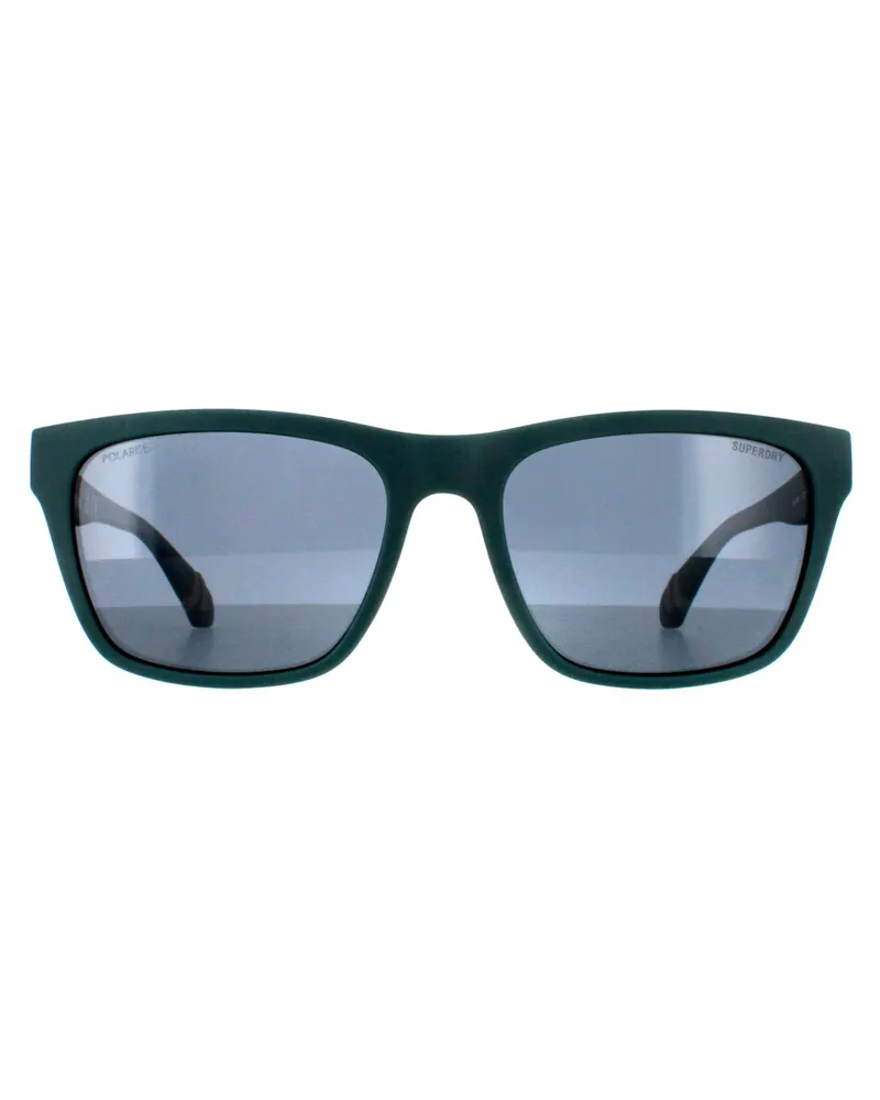 Superdry. 5009 107P groen grijs gepolariseerde zonnebril Grün