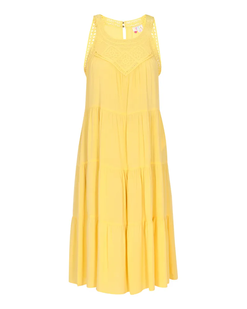IZIA Kleid Frauen Gelb Gelb