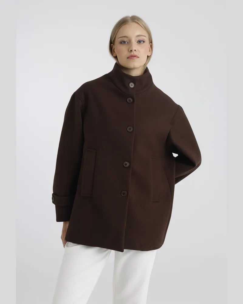 Felix Hardy Jacke Kurzjacke Braun