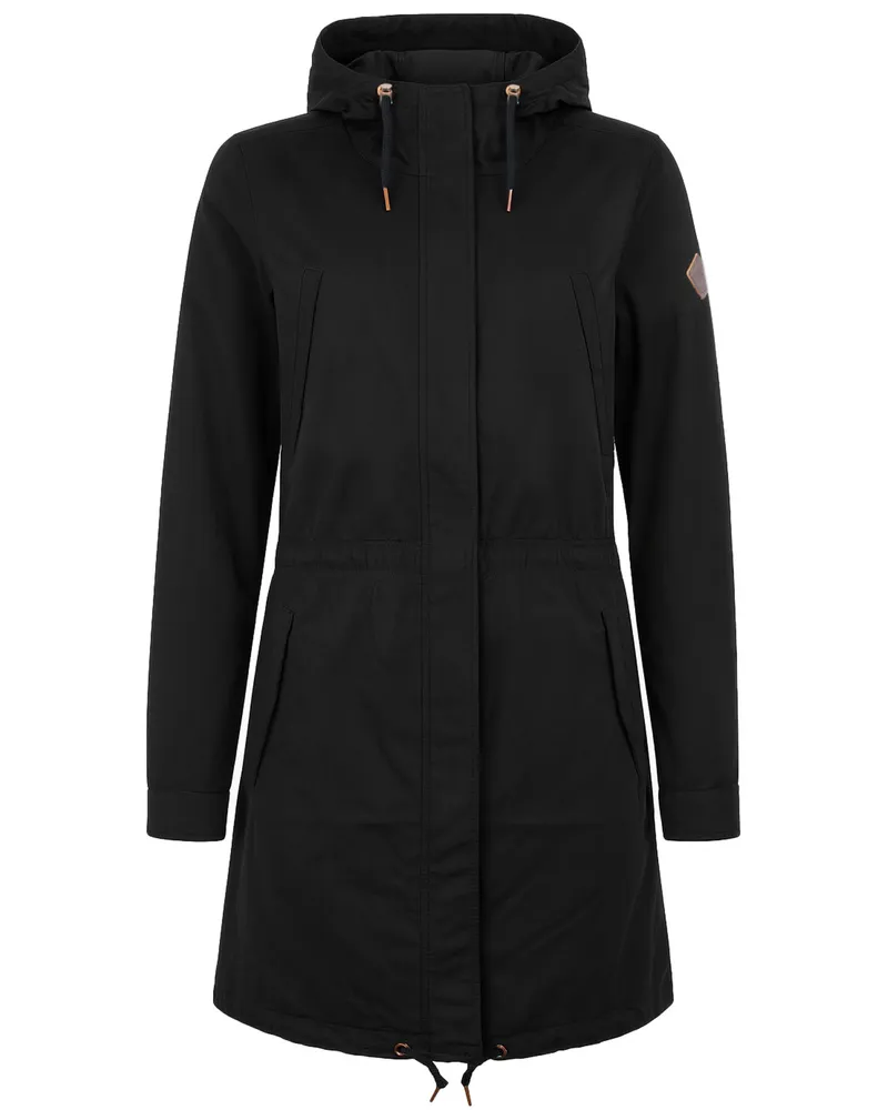 O´Neill AW Locker geschnittene Damen Schwarze Parkajacke Schwarz