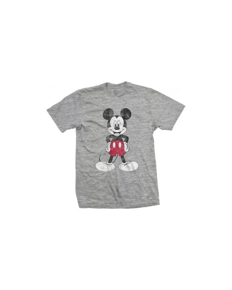 Disney T-Shirt für Herren/Damen Unisex (Grau Grau