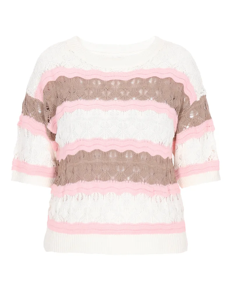 Usha Pullover Frauen braunen Streifen Braun