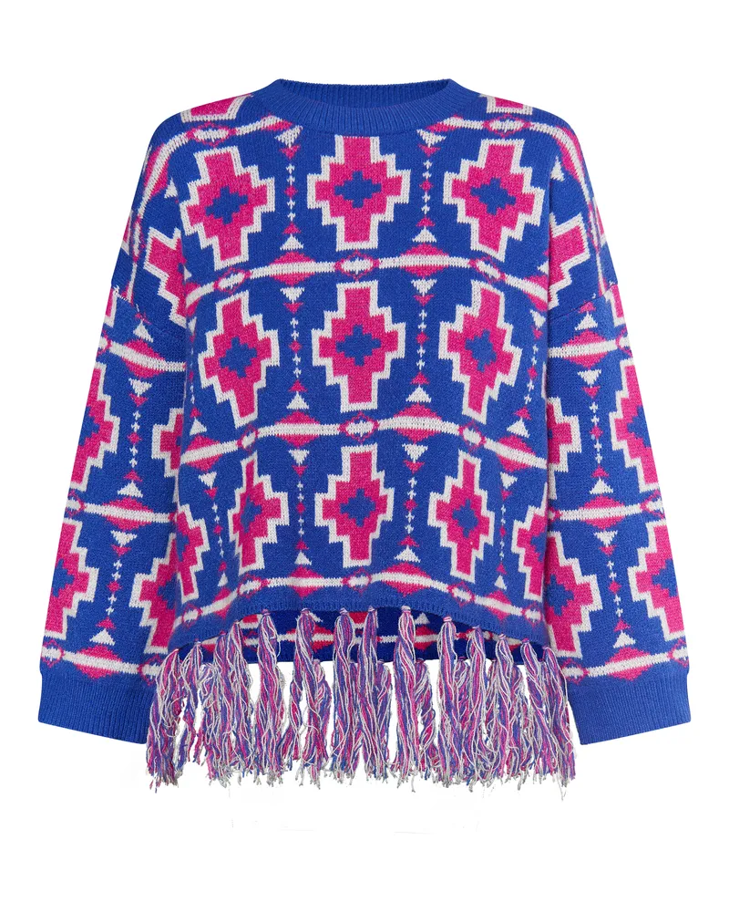 IZIA Pullover für Damen - Blau Blau