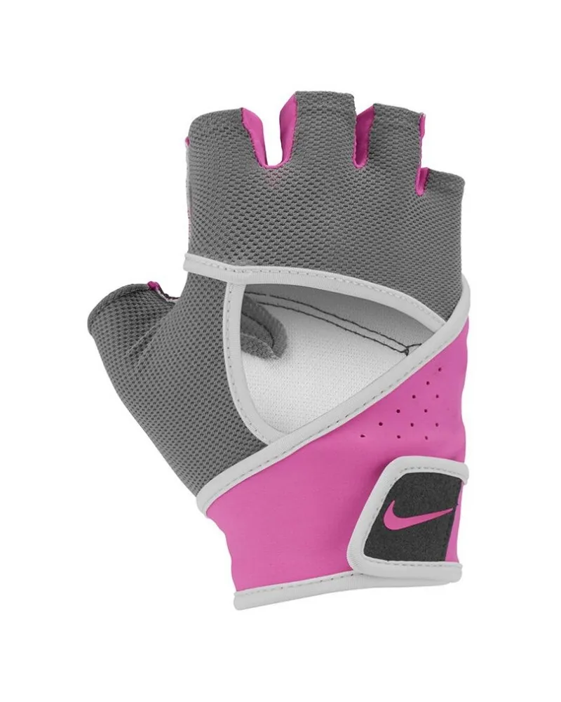 Nike Womens/Ladies Gym Premium Sport Fingerlose Handschuhe (Zinn/Pinksicle Grau