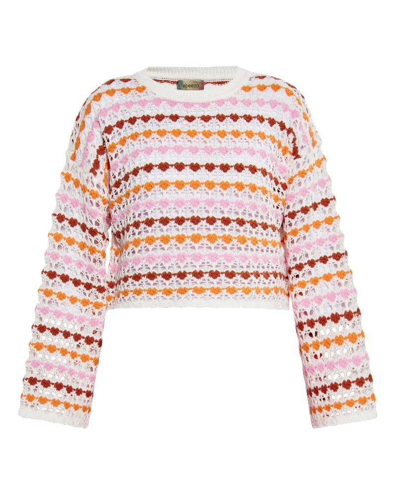 My Mo Pullover Frauen Orange Mehrfarbig Orange