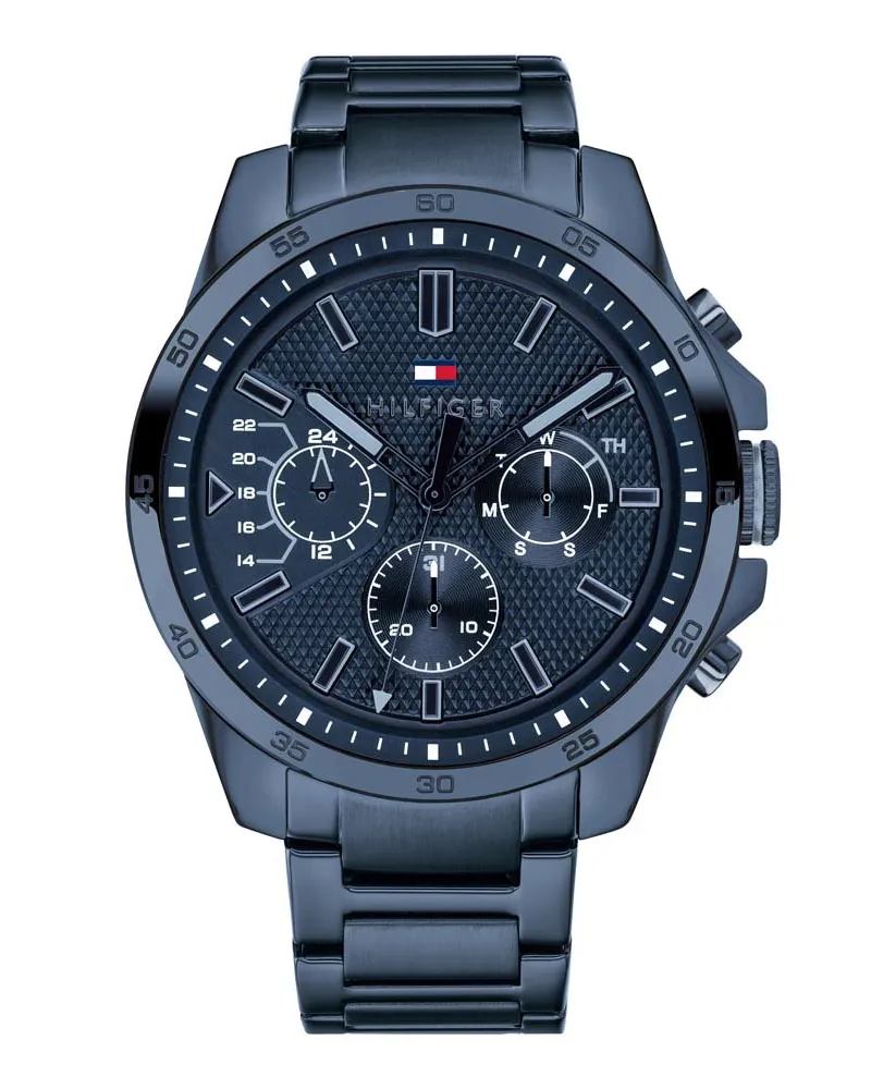 Tommy Hilfiger Herren Uhr 1791560 Blau