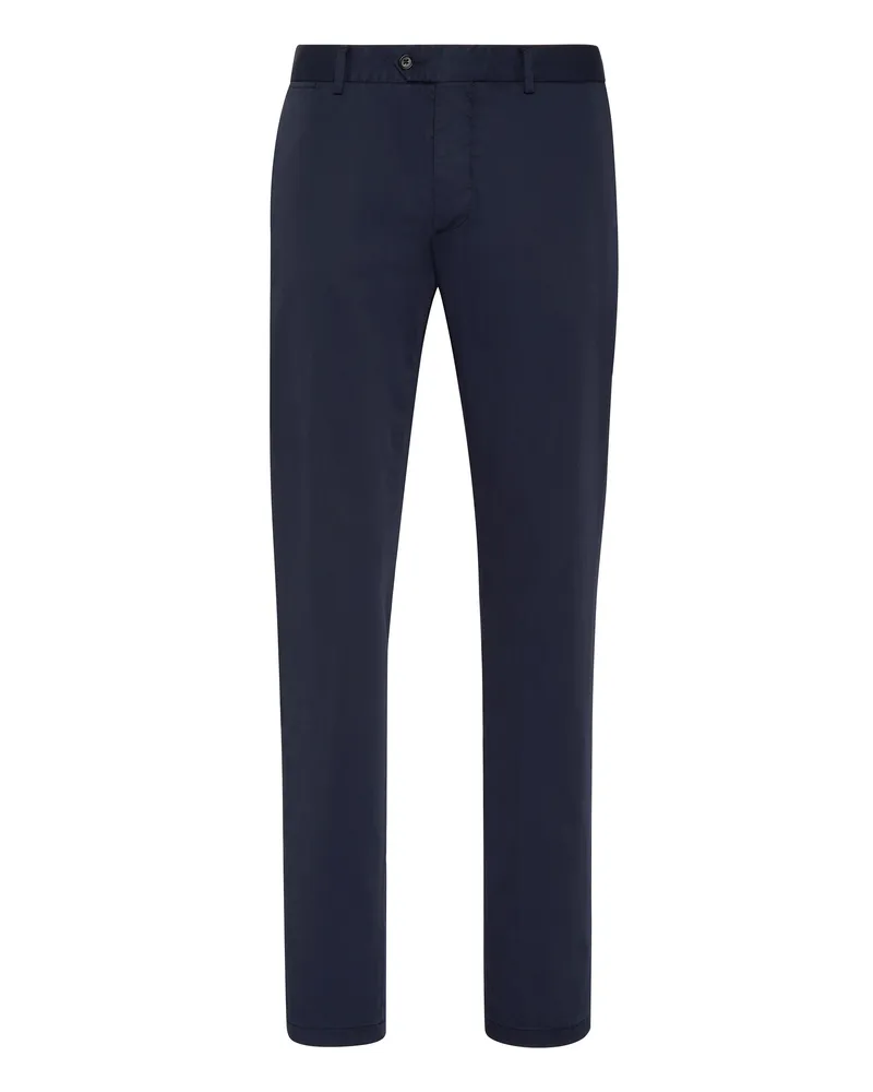 Philipp Plein Chino Hose Dunkelblau