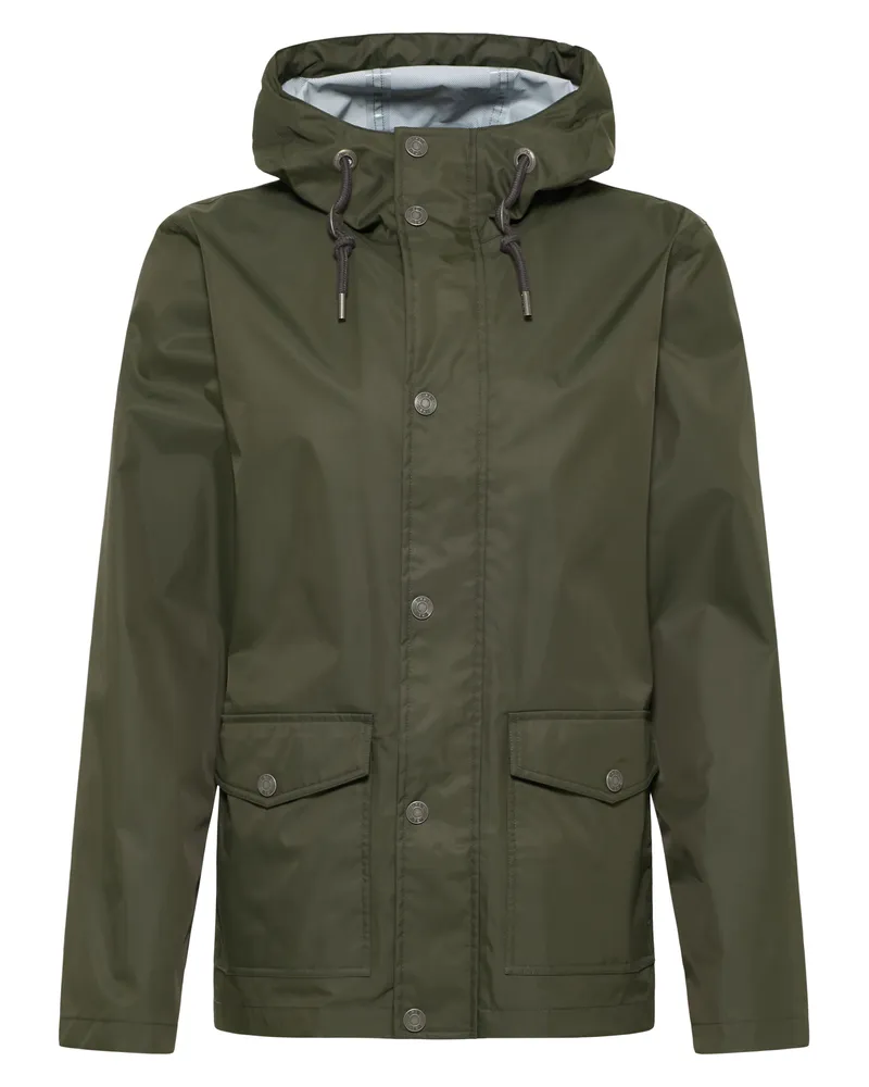 My Mo Regenjacke mit Innenprint Herren Dunkeloliv Oliv
