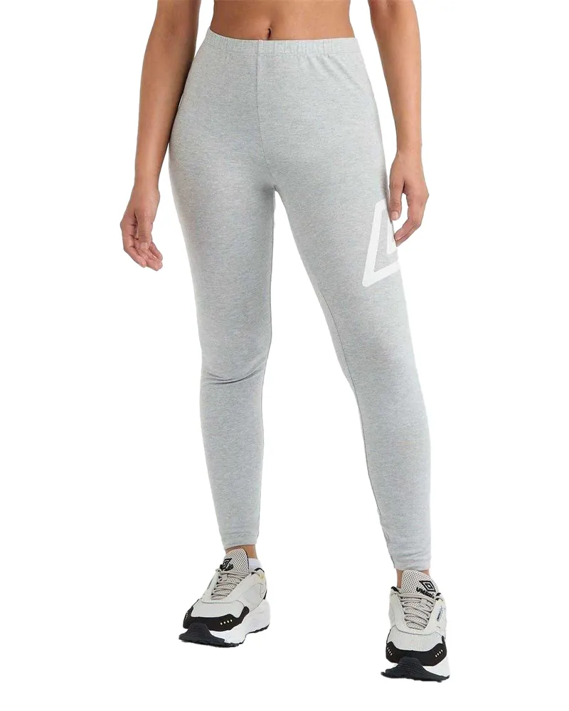 Umbro Leggings für Damen (Grau meliert/Weiß Hellgrau
