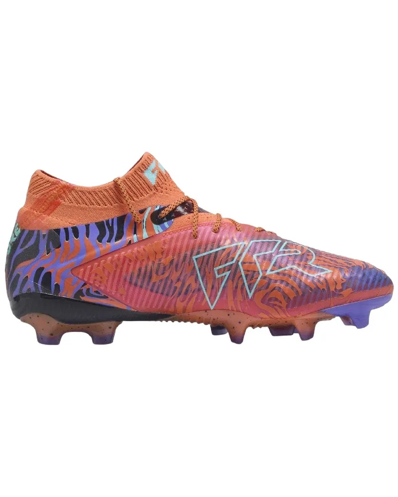 Puma Future 8 Ultimate" Fußballschuhe mit festem Boden für Herren/Damen Unisex (Orange/Schwarz Orange