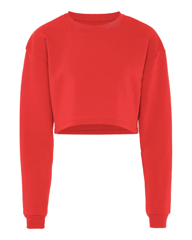 My Mo Sweatshirt Damen Sommerrot Rot