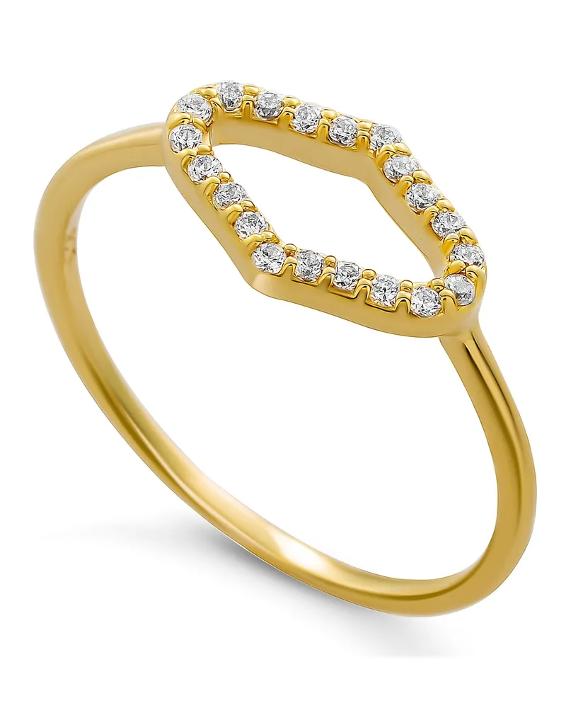 Orphelia Normandy' Damen-Ring aus 925er Sterlingsilber – Gold ZR-7574/G Gold
