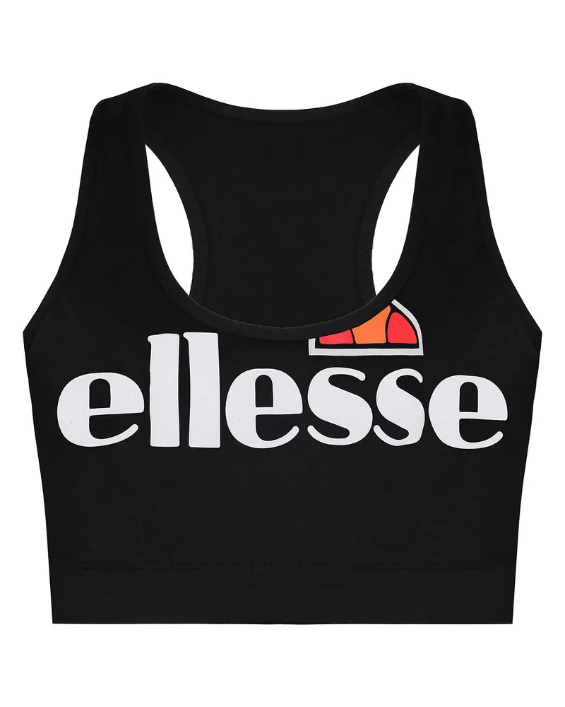 Ellesse Ferrara – Schwarzer Sport-BH für Damen Schwarz