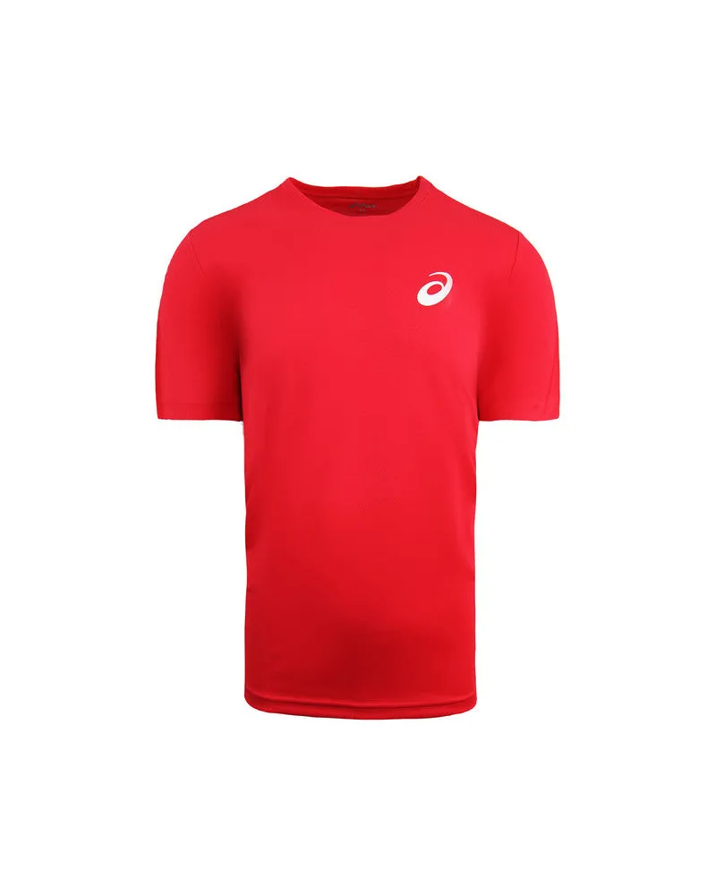 Asics Essentials Rotes Herren-T-Shirt Rot