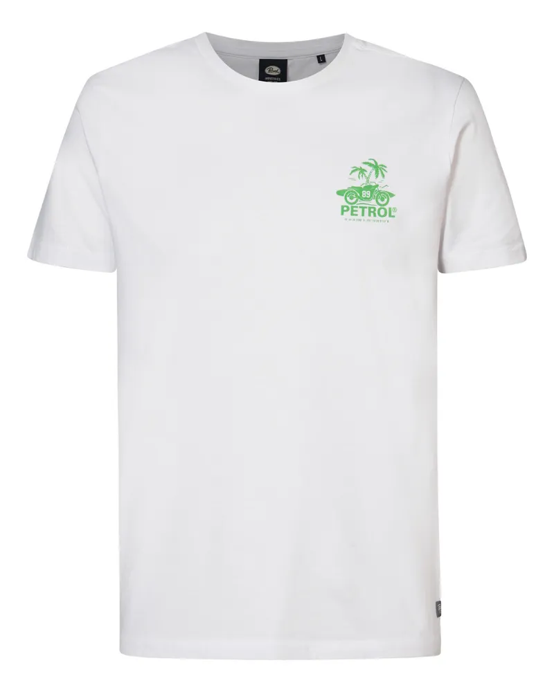 Petrol Industries T-Shirt Weiß