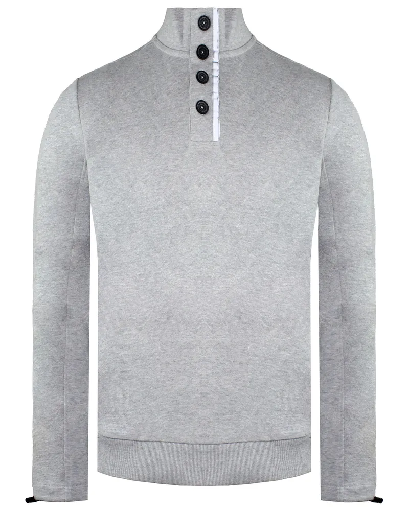 Lyle & Scott Mens Grey Pullover Grau