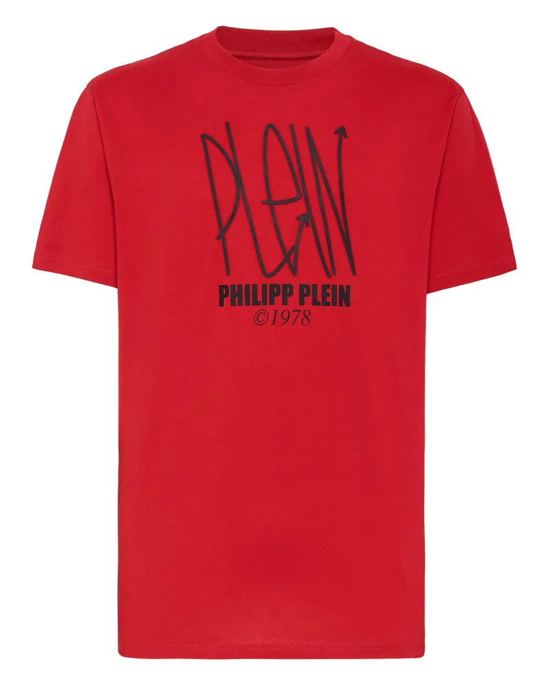 Philipp Plein T-Shirt Skull Rot