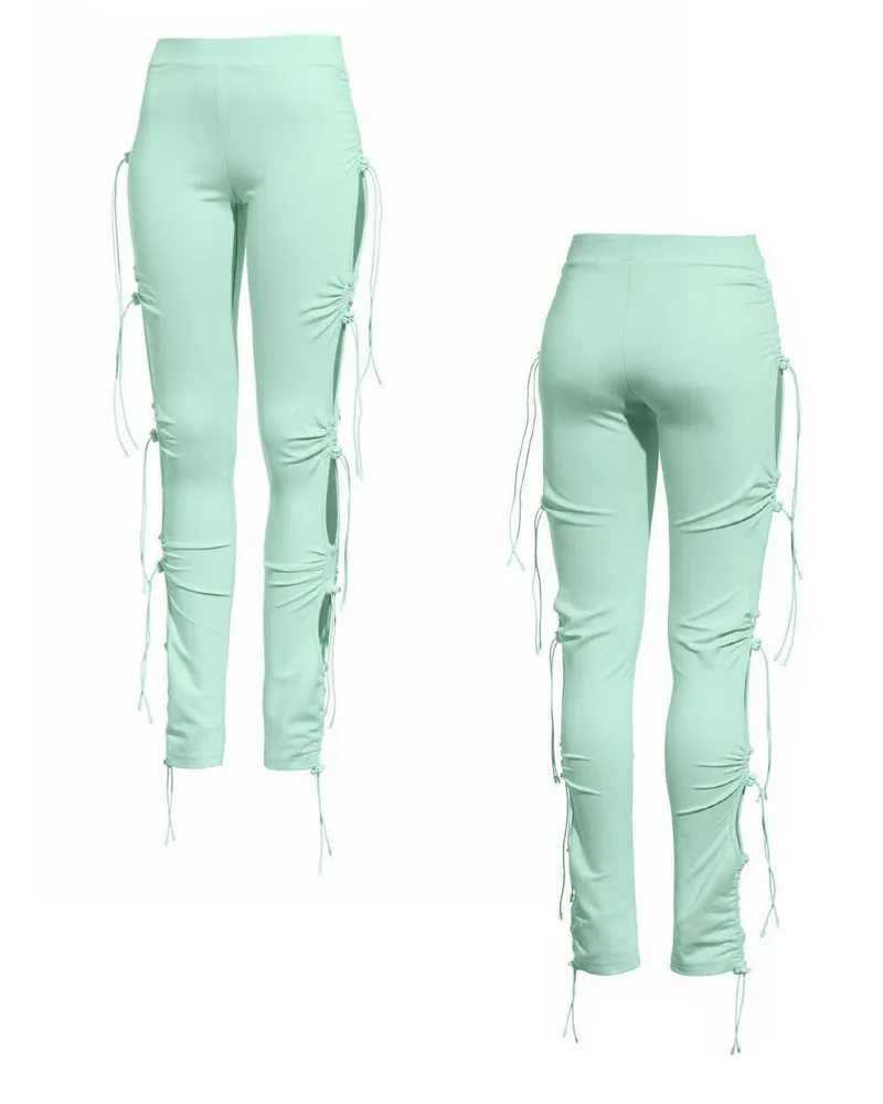 Puma x Rihanna Fenty Schnür-Leggings für Frauen in Türkis Türkis