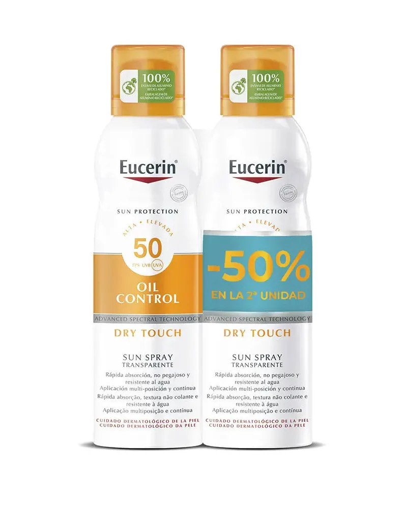 Eucerin Sun Sensitive Protect Spray LSF 50+ Aktion, 2 x 200 ml 