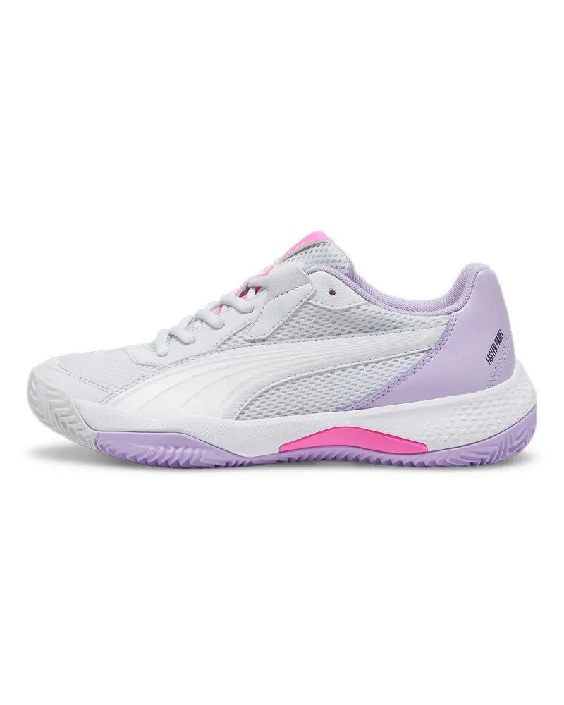 Puma Damen NOVA Court Padel Schuhe Grau