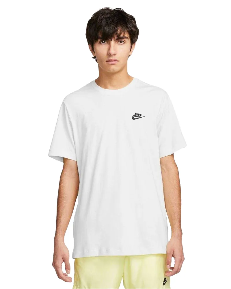 Nike Club" T-Shirt für Herren (Weiß Weiß